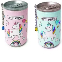 2PC Wet Wipes Face Tissue for Girls, Face Care Cleaning Wipes,-image-1