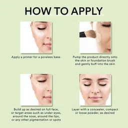 blust&famme Perfect Powder foundation Creamy Full Coverage for Combination pack of 1 Foundation image 4