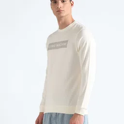 flying machine Men Full Sleeve Printed Sweatshirt image 3