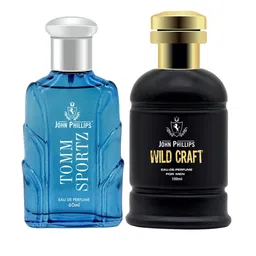 JOHN PHILLIPS Set Of 2 Eau De Parfum - Men Wildcraft 100ml & Tomm Sportz 60ml-picture-38
