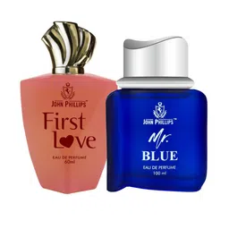 JOHN PHILLIPS Unisex Set of First Love & Mr. Blue Eau De Parfum - 60 ml+100 ml-image-76