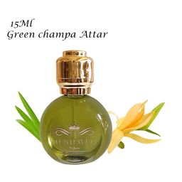 Menjewell Premium Long Lasting Green Champa Attar Perfume - 15ml-picture-14