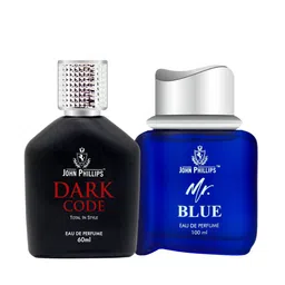JOHN PHILLIPS Set Of 2 Dark Code Eau De Perfume & Mr.Blue Eau De Perfume-picture-30