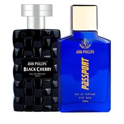 JOHN PHILLIPS Black Cherry & Passport Set Of 2 Long Lasting Eau De Parfum 100 ml Each-picture-30