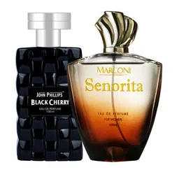 JOHN PHILLIPS Set Of 2 Black Cherry Eau De Perfume & Marconi Senorita Eau De Perfume  100ml Each-picture-23