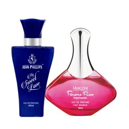 JOHN PHILLIPS Set of 2 Eau De Parfum-My Sweet Love 60ml & Women Marconi Panama Rose100 ml-image-51