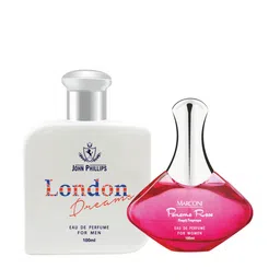 JOHN PHILLIPS Unisex Set Of London Dreams & Marconi Panama Rose Eau De Parfum - 100ml Each-picture-12
