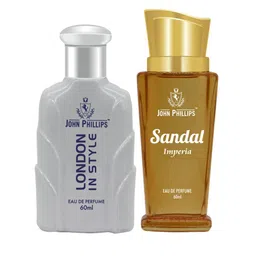 JOHN PHILLIPS Set of London In Style & Sandal Imperia Eau De Parfum - 60 ml Each image 1