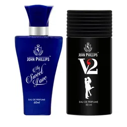 JOHN PHILLIPS Set of 2 Long Lasting Eau De Parfum - My Sweet Love 60 ml & V2 50 ml-picture-38
