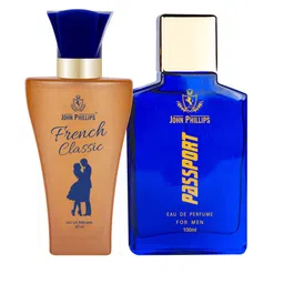 JOHN PHILLIPS French Set Of 2 Classic Perfume & Passport Eau De Perfume-picture-18