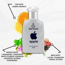 JOHN PHILLIPS Set Of 2  Apple 60 ml & Smog 100 ml Long Lasting Eau De Parfum image 2
