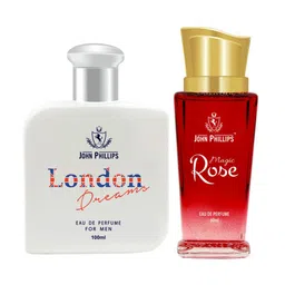 JOHN PHILLIPS Set Of 2 Eau De Parfum - Men London Dreams 100ml & Magic Rose 60ml-picture-21