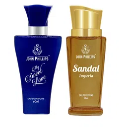 JOHN PHILLIPS Set of 2 Eau De Parfum 60 ml Each -My Sweet Love & Sandal Imperia-picture-16