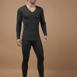 Dollar Men Thermal VN Vest (UE) Set Men Top - Pyjama Set Thermal image 3