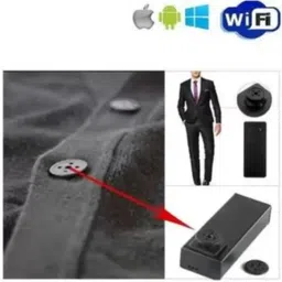 SKY HUB Hidden Mini Cam in Button Shape DVR Small Portable Updated Mini Spy Button Spy Camera-image-87
