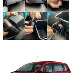 xzrtz Car Multifunctional Organizer Console Tissue holder X166 Trunk Organizer image 2