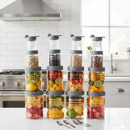 dyk Plastic Grocery Container - 1200 ml, 650 ml, 349 ml, 250 ml image 2