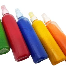 ascension Rangoli Kit Creativity Diwali Floor Decoration Rangoli Stencil Art Premium Diwali 10 Rangoli Powder Bottles 80g Each for Navratri Pongal Pooja Mandir Rangoli Stencil image 2