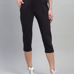 monte carlo Women Black Capri-picture-14