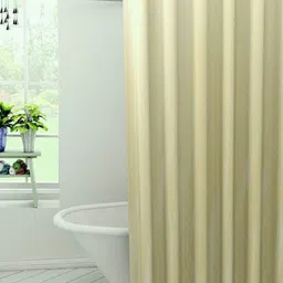 shavin 224 cm (7 ft) PVC Semi Transparent Door Curtain Single Curtain image 1