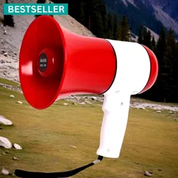syara Handheld (Megaphone with Recorder) (Bhopu Talk Record Play) & Siren MusicJU107 Handheld (Megaphone with Recorder) Siren Music Loud Speaker for AnnouncingJU107 Outdoor, Indoor PA System-picture-24