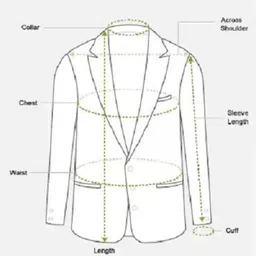 trulyfeb Men SLIM FIT Solid Suit image 4