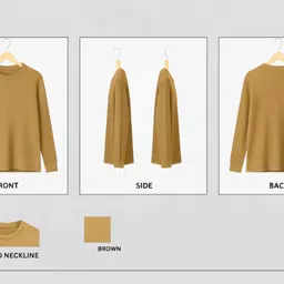 try this Men Full Sleeve Solid Sweatshirt image 4