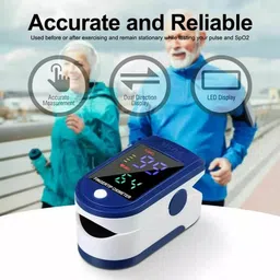 Balson Fully Automatic BP Monitor with Talking Intelligence, Glucometer for testing Blood Sugar, Pulse Oximeter with Oxygen Saturation & Digital Thermometer I Bp Monitor image 3
