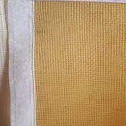 buyagain HDPE - High Density Poly Ethylene Infants Washable 3x5 ft ivory Readymade Stitched Window Mosquito Net With Self Adhesive Hook Tape Mosquito Net image 3