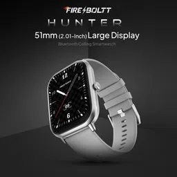 Fire-Boltt 51.1mm (2.01) HD Display Buetooth Calling with Single Chipset, Metal Body Smartwatch image 2