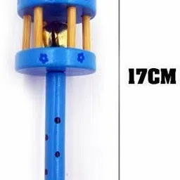 kishore collection Handcrafted Wooden Colorful Xylophone 5nodes and Single Bell Combo image 4