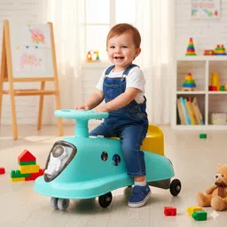 dugri with Music Rideons & Wagons Non Battery Operated Ride On Car Non Battery Operated Ride On image 5