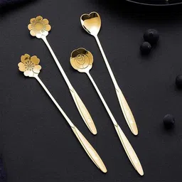 ossoberry Stainless Steel Tea Spoon, Coffee , dessert Spoon set Disposable Stainless Steel Ice-cream Spoon Set-picture-48