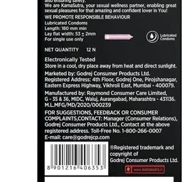 kamasutra dotted and ribbed condoms-(12x2 sheets) Condom image 5