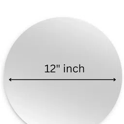 windowera 3.5 MM round 12'' inch Bathroom Mirror image 3