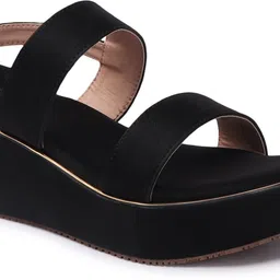 alishtezia Women Wedges Sandal image 4