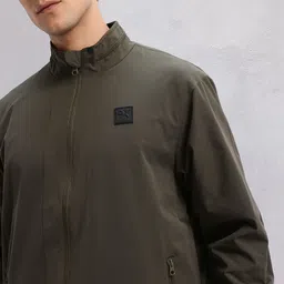 hrx by hrithik roshan Men Solid Bomber Jacket image 2