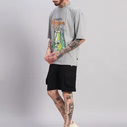 griffel Tshirt Regular Shorts Co-ords Set image 4