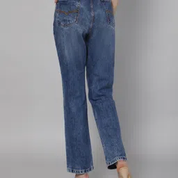 cantabil Women Regular Mid Rise Blue Jeans image 2
