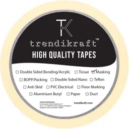 trendikraft Masking Paper Tape for Paint, Holding, Sealing, Medical Multipurpose Use (Manual)-picture-14