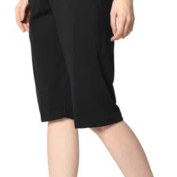 mack jonney Women Black Capri image 2
