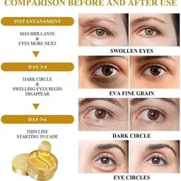 jashki enterprise Under Eye Patches Remove Dark Circles Moisturizing Eye Mask image 5