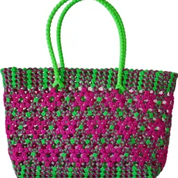 shoorajhanth Plastic wire bags plastic wire basket storage vayar koodai Grocery Bag Grocery Bag-picture-22