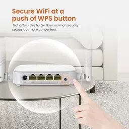 WIFI TENDA N301 RJ45 Wireless N 300 Mbps Single Band Easy Setup Router Gaming Router 2.1 GHz, 2.4 GHz 300 Mbps Wifi Speed Single Band External Antenna Ethernet (Cable Broadband) image 3