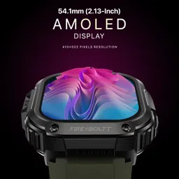 Fire-Boltt Clickk 54.1mm (2.12 inch) AMOLED Display, Front Camera, Nano SIM Slot, 1000mAh Smartwatch image 4