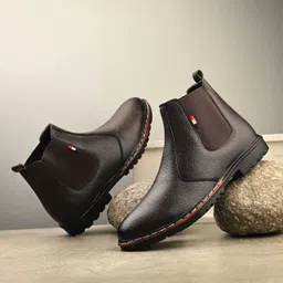 woodman Chelsea Boots for Men | Soft Cushioned Insole, Slip-Resistance Boots For Men-picture-17