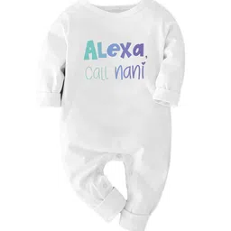 Zeezeezoo Kids Typography Printed Pure Cotton Bodysuit-picture-17