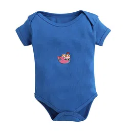 EIO Infants Pack Of 3 Printed Pure Cotton Bodysuits image 4