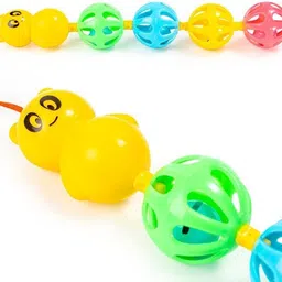 zokato Cradle Rattle Developing Imagination and Thinking Skills (Assorted Colors) Rattle image 2