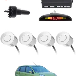 zplus 4White Parking Sensor With LED Display Increased Safety For Car-106 Safety of Passengers/Car One Alarm Kit-1697 Parking Sensor-picture-20